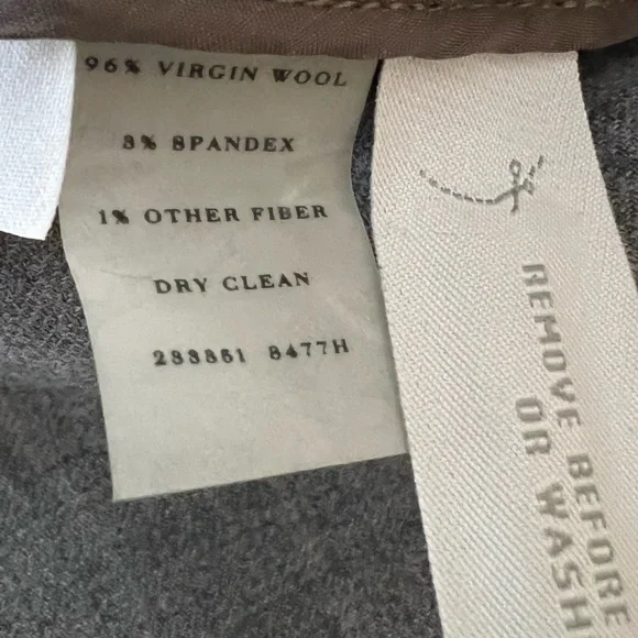 Ann Taylor Wool Coat Dress Sz Large Career - Picture 6 of 6